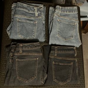 Nobo size 3 Jean lot mid rise boot and high rise skinny jeans